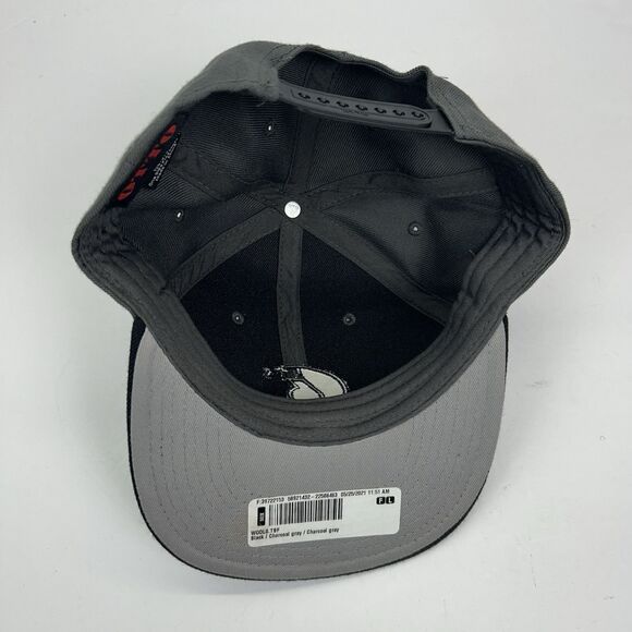 Otto Snapback Hat The 6th Clothing Co Grey Black Wool Blend OSFM 2021 - Picture 7 of 10
